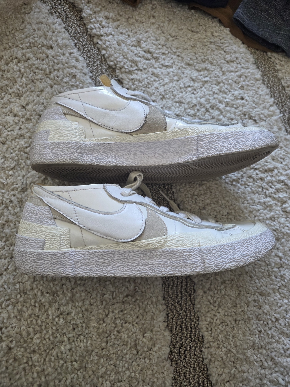 Nike Blazer Low '77 Vintage White & Light Beige Sneakers